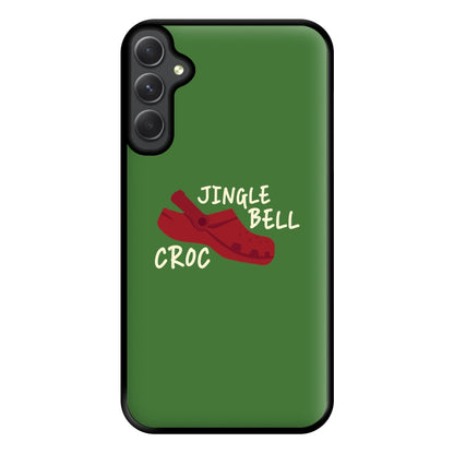 Jingle Bell Croc - Christmas Puns Phone Case for Galaxy A14