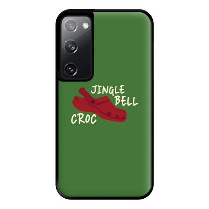 Jingle Bell Croc - Christmas Puns Phone Case for Galaxy S20