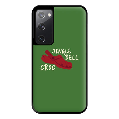 Jingle Bell Croc - Christmas Puns Phone Case for Galaxy S20FE