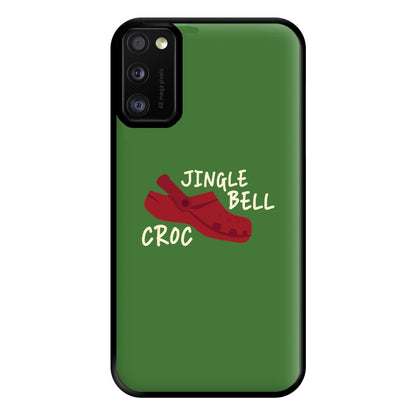 Jingle Bell Croc - Christmas Puns Phone Case for Galaxy A41