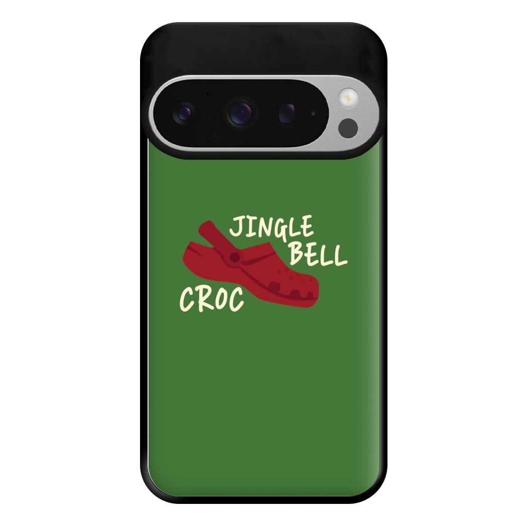 Jingle Bell Croc - Christmas Puns Phone Case for Google Pixel 9 Pro XL