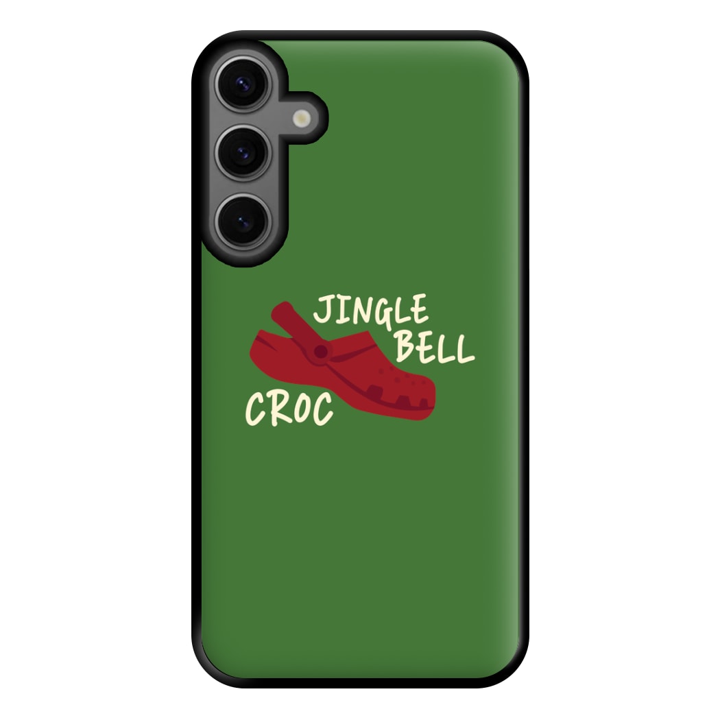 Jingle Bell Croc - Christmas Puns Phone Case for Galaxy S23FE