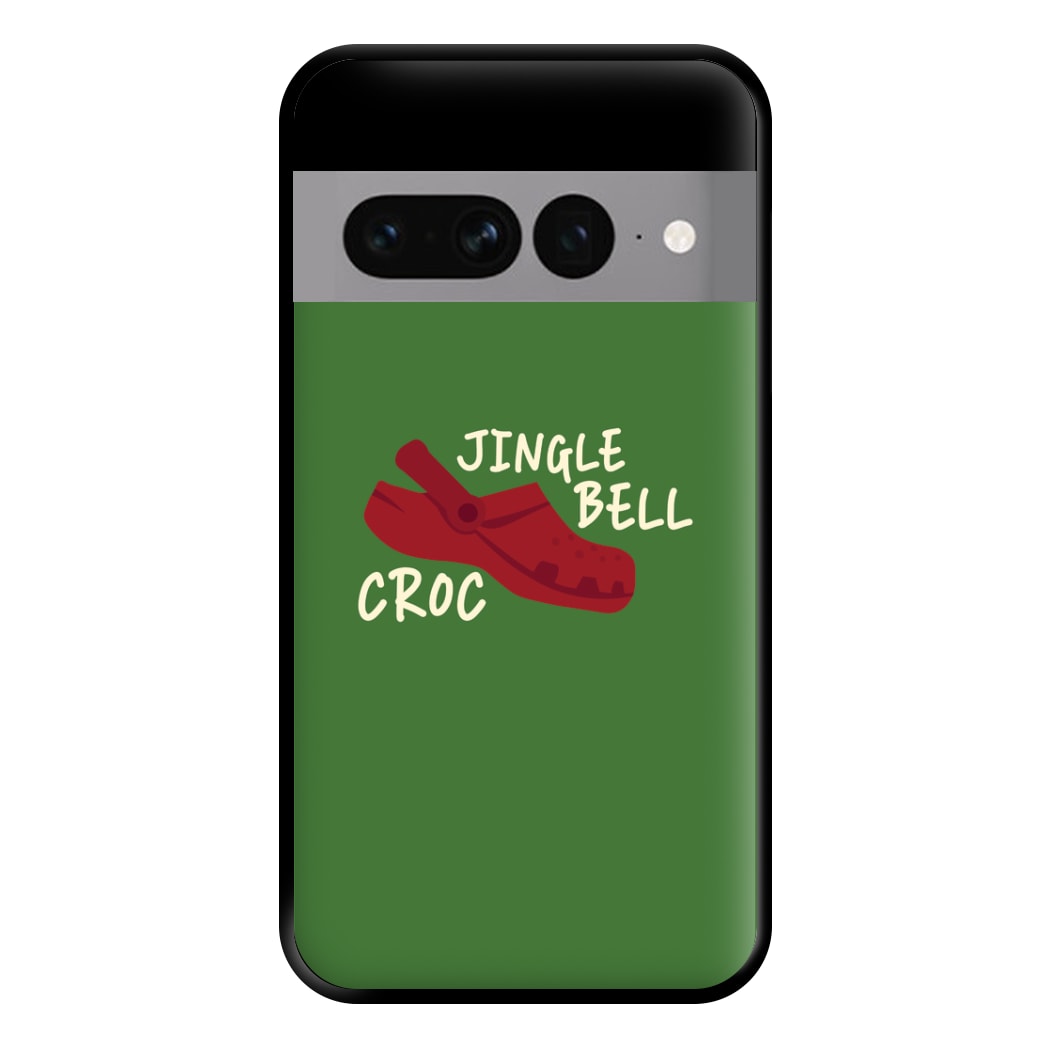 Jingle Bell Croc - Christmas Puns Phone Case for Google Pixel 7 Pro