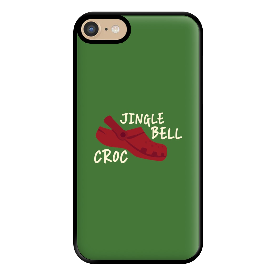 Jingle Bell Croc - Christmas Puns Phone Case for iPhone 6 / 7 / 8 / SE