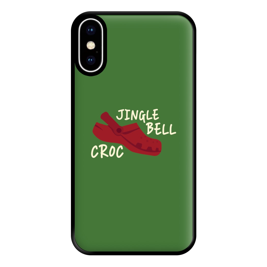 Jingle Bell Croc - Christmas Puns Phone Case for iPhone XS Max