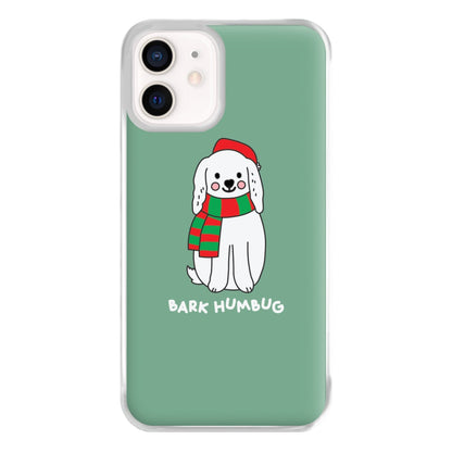 Bark Humbug - Christmas Puns Phone Case for iPhone 12 Mini