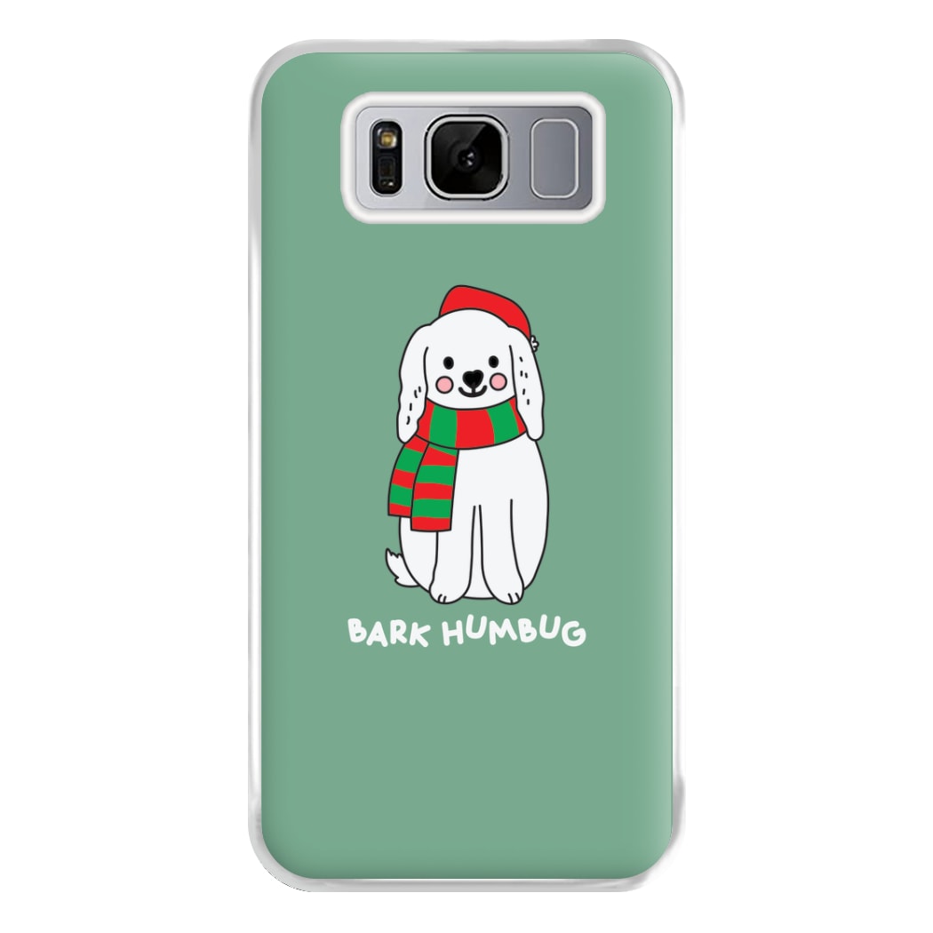 Bark Humbug - Christmas Puns Phone Case for Galaxy S8 Plus