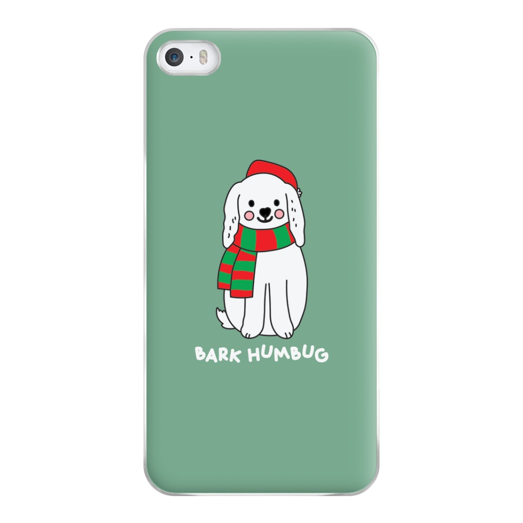 Bark Humbug - Christmas Puns Phone Case for iPhone 5 / 5s / SE 2016