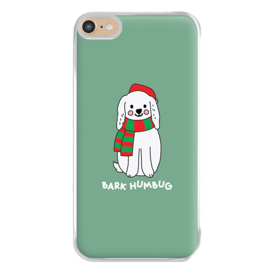 Bark Humbug - Christmas Puns Phone Case for iPhone 6 Plus / 7 Plus / 8 Plus