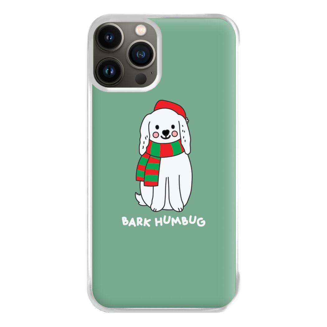 Bark Humbug - Christmas Puns Phone Case for iPhone 13 Pro Max