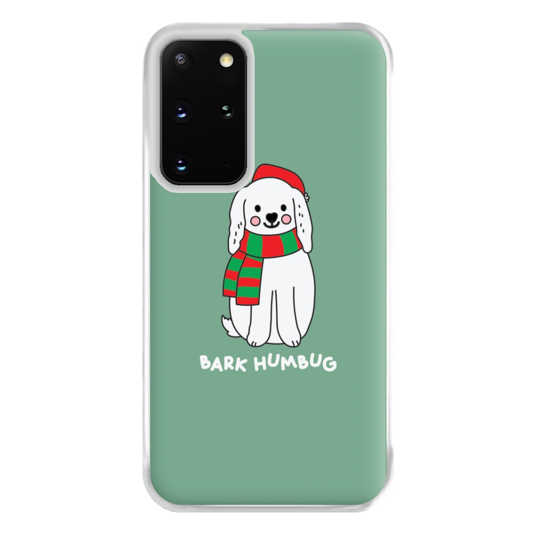 Bark Humbug - Christmas Puns Phone Case for Galaxy S20 Plus