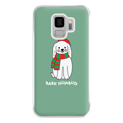 Bark Humbug - Christmas Puns Phone Case for Galaxy S9 Plus