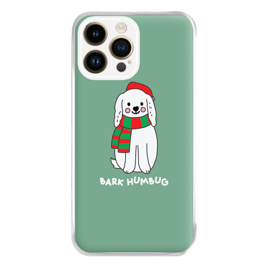 Bark Humbug - Christmas Puns Phone Case for iPhone 14 Pro Max