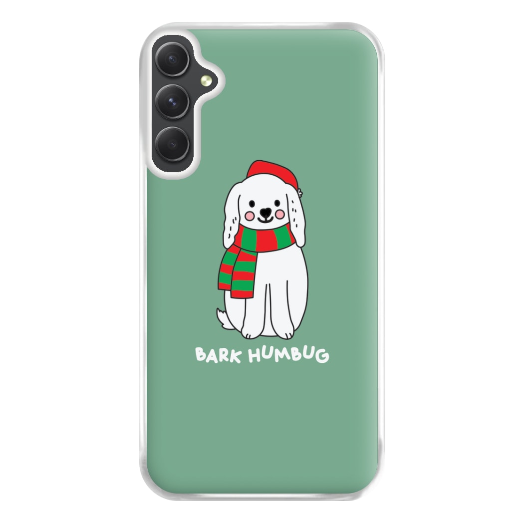 Bark Humbug - Christmas Puns Phone Case for Galaxy A14