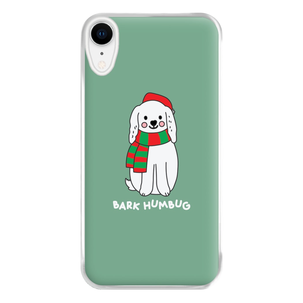 Bark Humbug - Christmas Puns Phone Case for iPhone XR