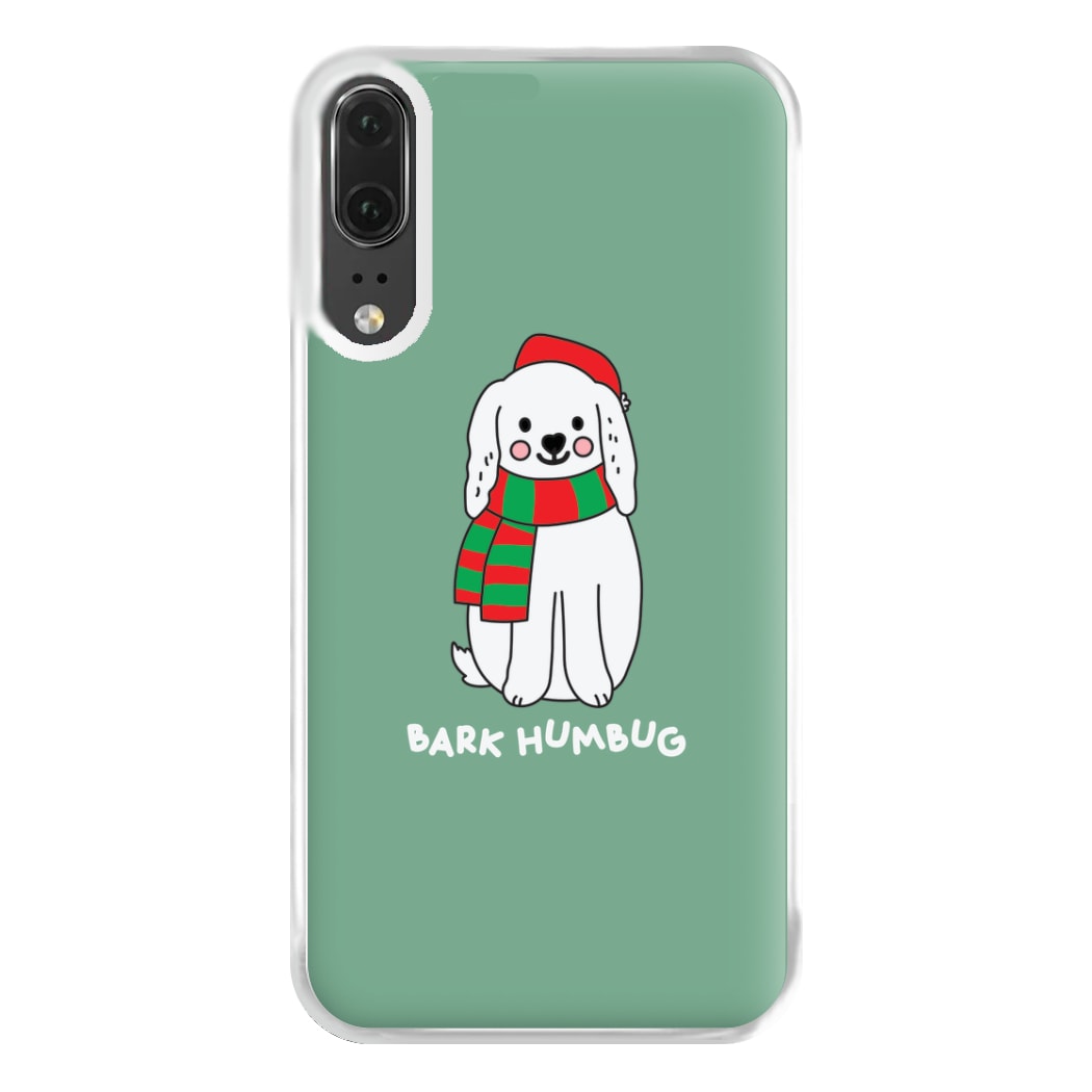 Bark Humbug - Christmas Puns Phone Case for Huawei P20