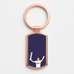 Root - Cricket Rose Gold Keyring