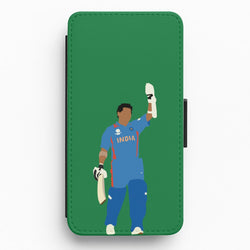 Tendulkar - Cricket Flip / Wallet Phone Case