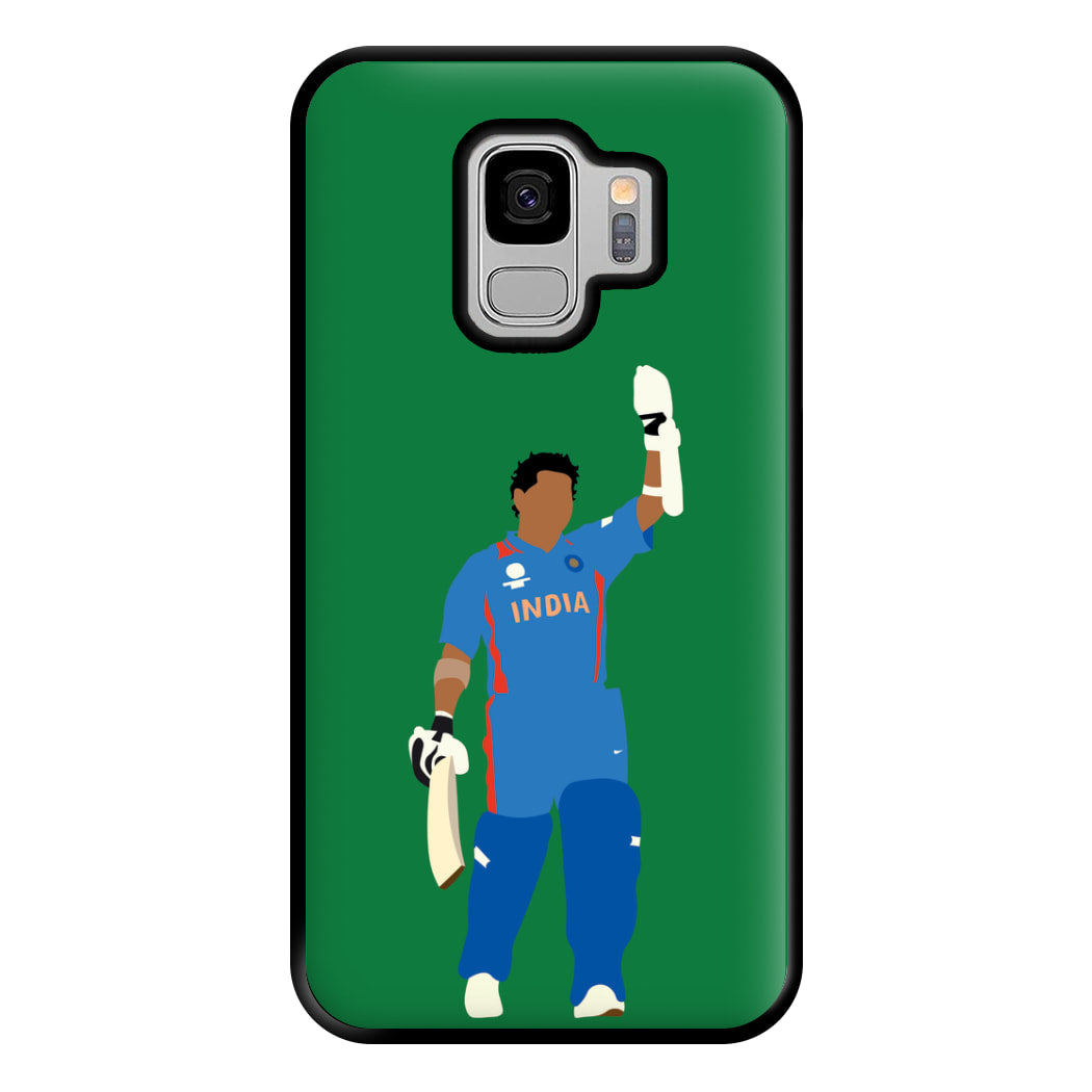 Tendulkar - Cricket Phone Case for Galaxy S9 Plus