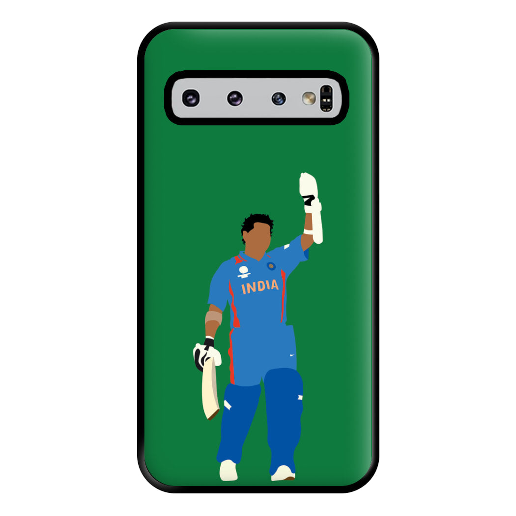 Tendulkar - Cricket Phone Case for Galaxy S10 Plus