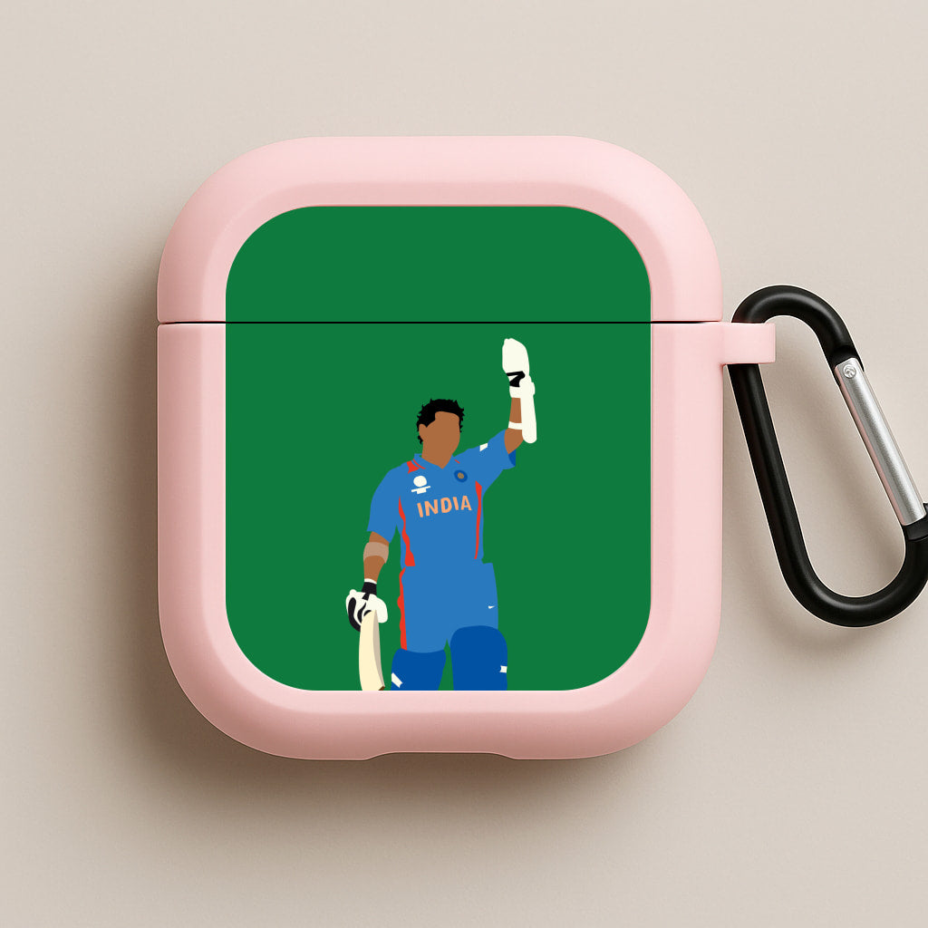 Tendulkar - Cricket Pink AirPods Case