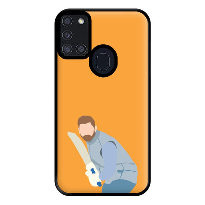 Bairstow - Cricket Phone Case for Galaxy A21s