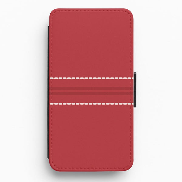Cricket Stripes Flip / Wallet Phone Case