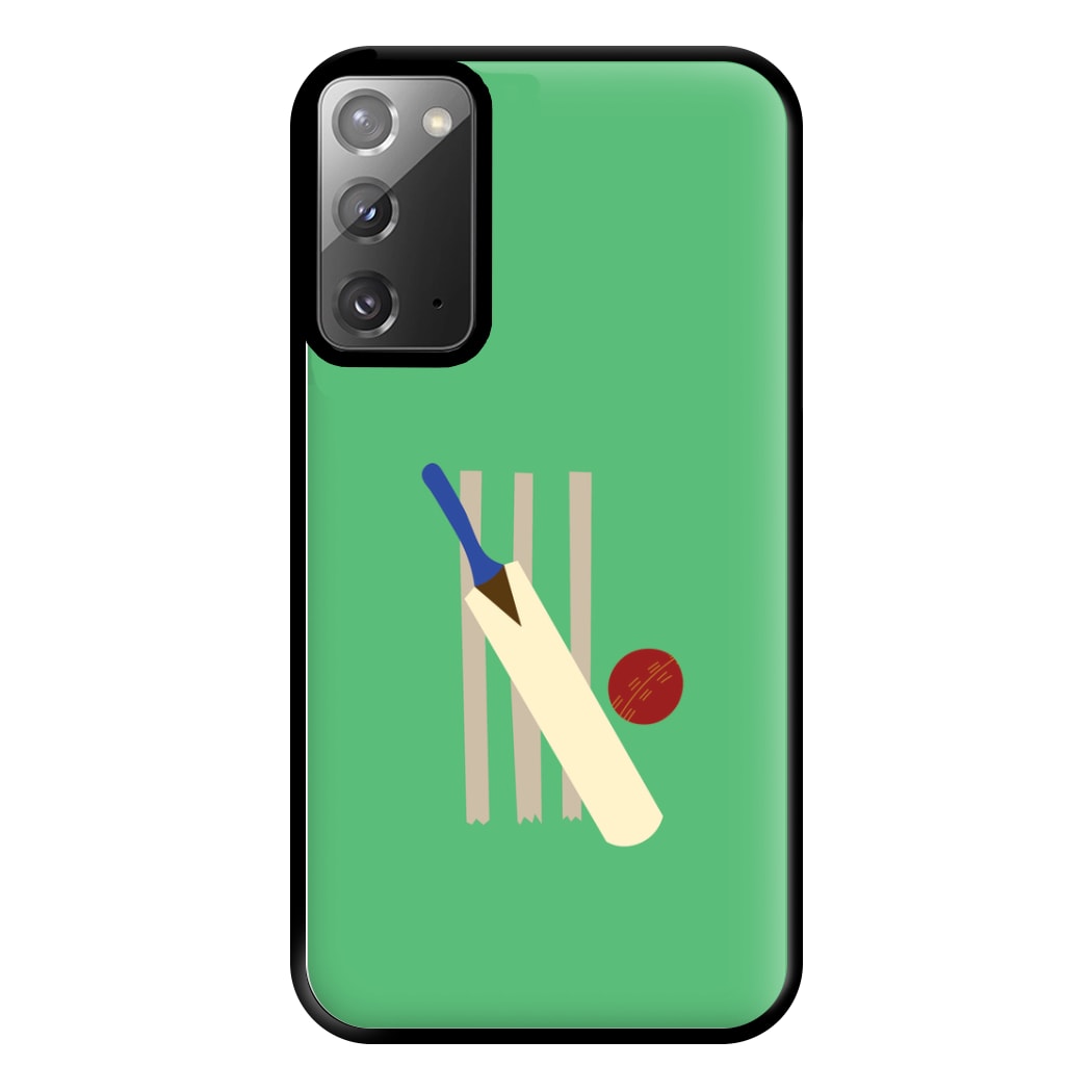 Wickets - Cricket Phone Case for Galaxy Note 20 Ultra