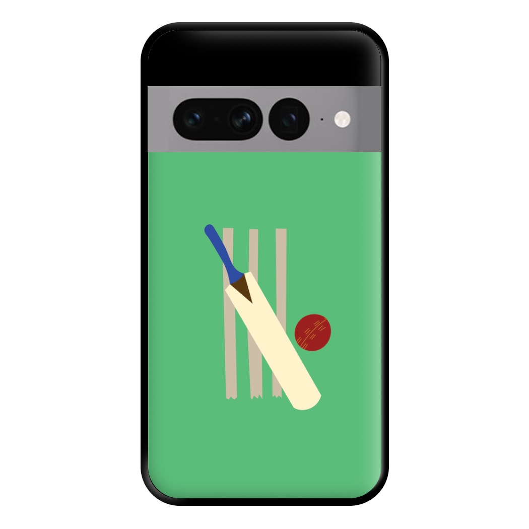 Wickets - Cricket Phone Case for Google Pixel 7 Pro