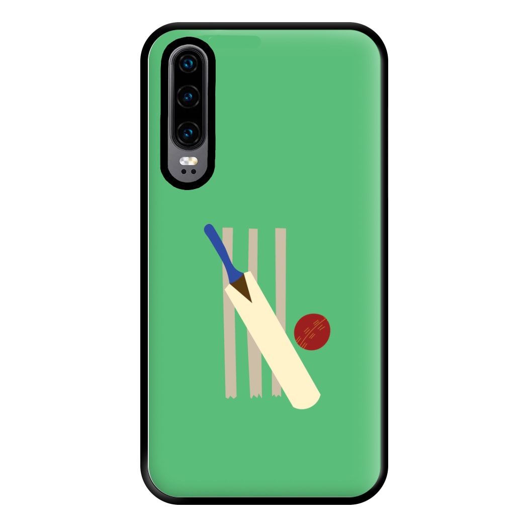 Wickets - Cricket Phone Case for Huawei P30