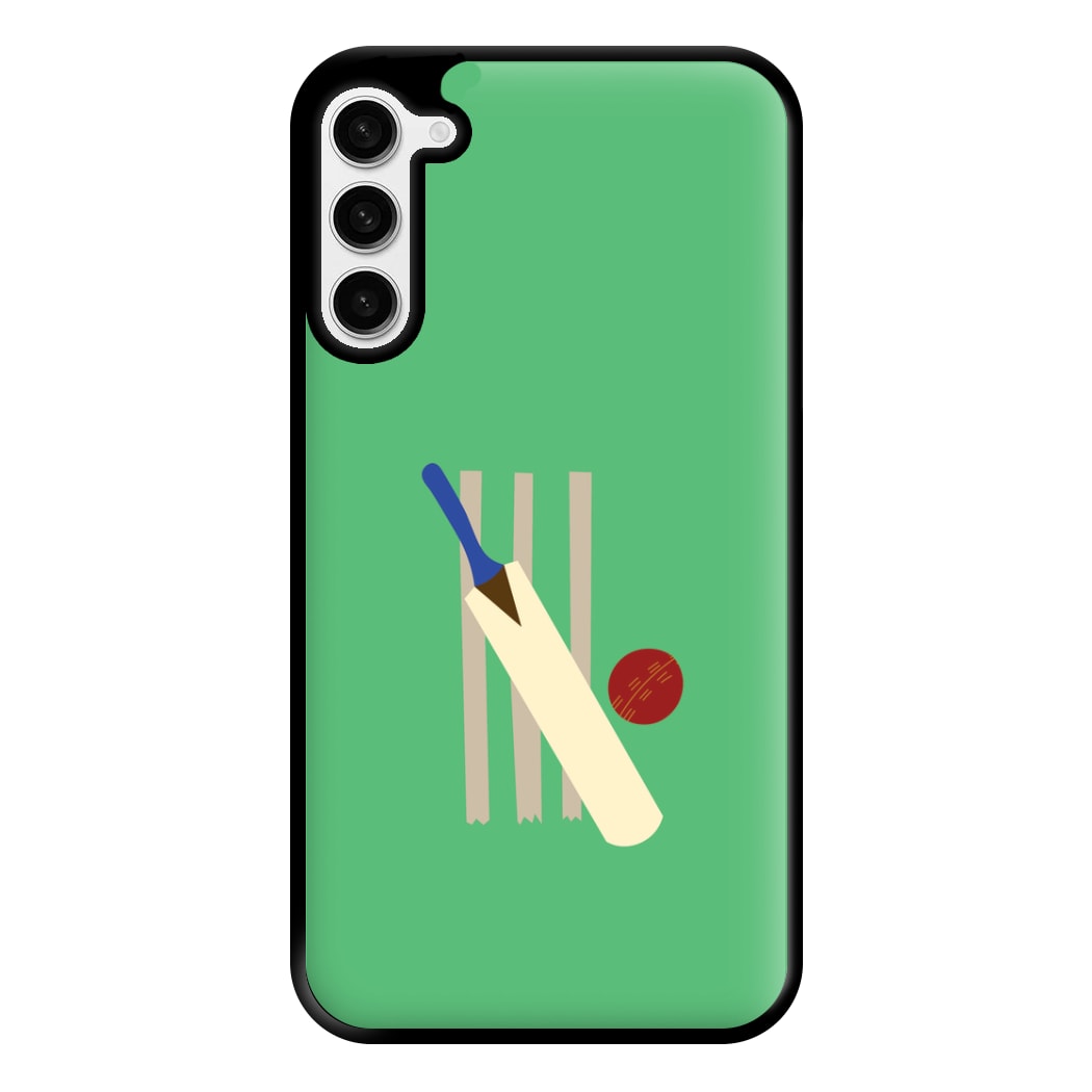 Wickets - Cricket Phone Case for Galaxy S23 Plus