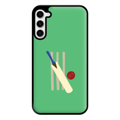 Wickets - Cricket Phone Case for Galaxy S23 Plus