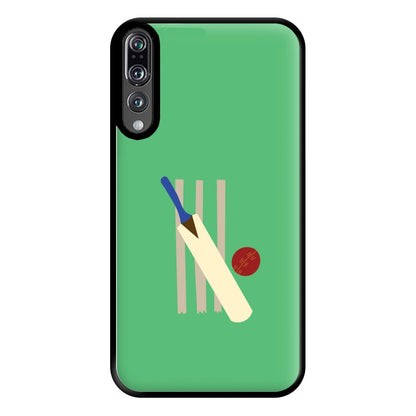 Wickets - Cricket Phone Case for Huawei P20 Pro