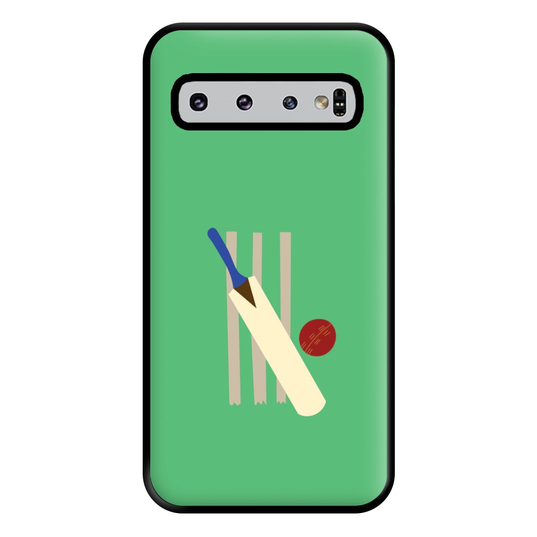 Wickets - Cricket Phone Case for Galaxy S10 Plus