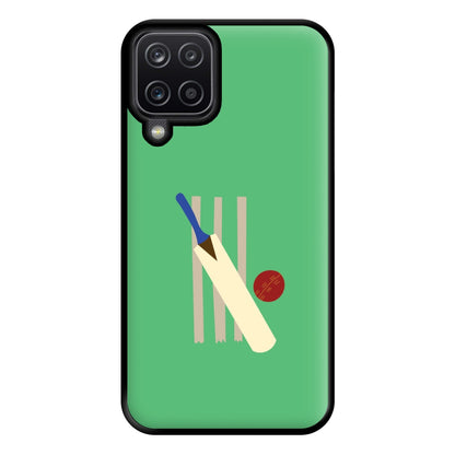 Wickets - Cricket Phone Case for Galaxy A12