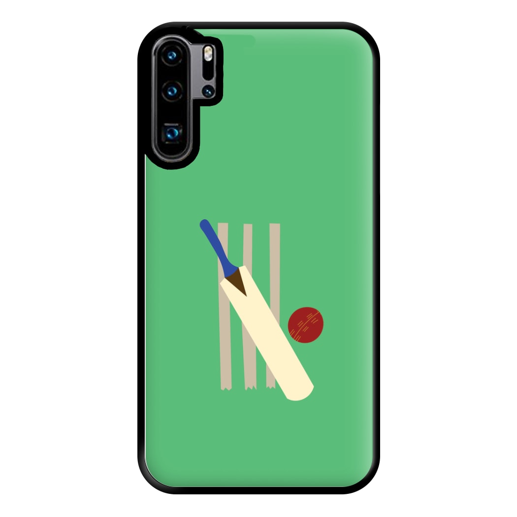 Wickets - Cricket Phone Case for Huawei P30 Pro