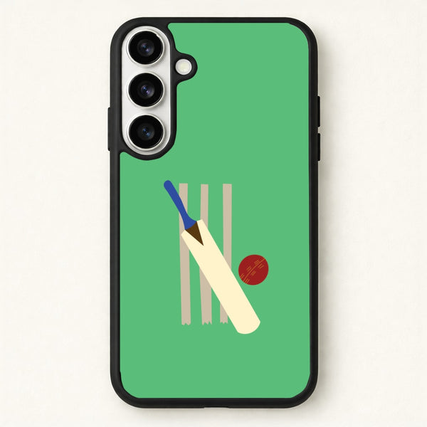 Wickets - Cricket Phone Case for Galaxy S26 Plus