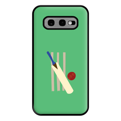 Wickets - Cricket Phone Case for Galaxy S10e