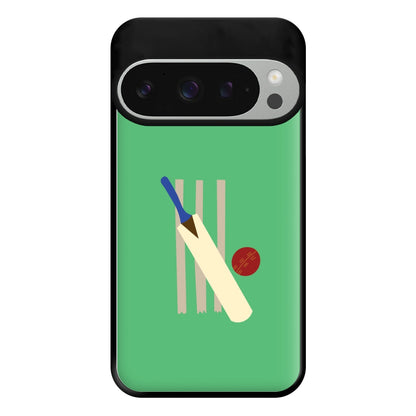 Wickets - Cricket Phone Case for Google Pixel 9 Pro XL