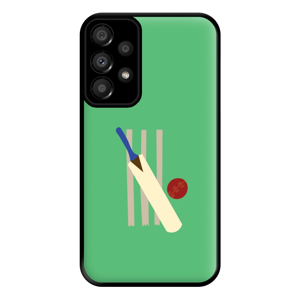 Wickets - Cricket Phone Case for Galaxy A33