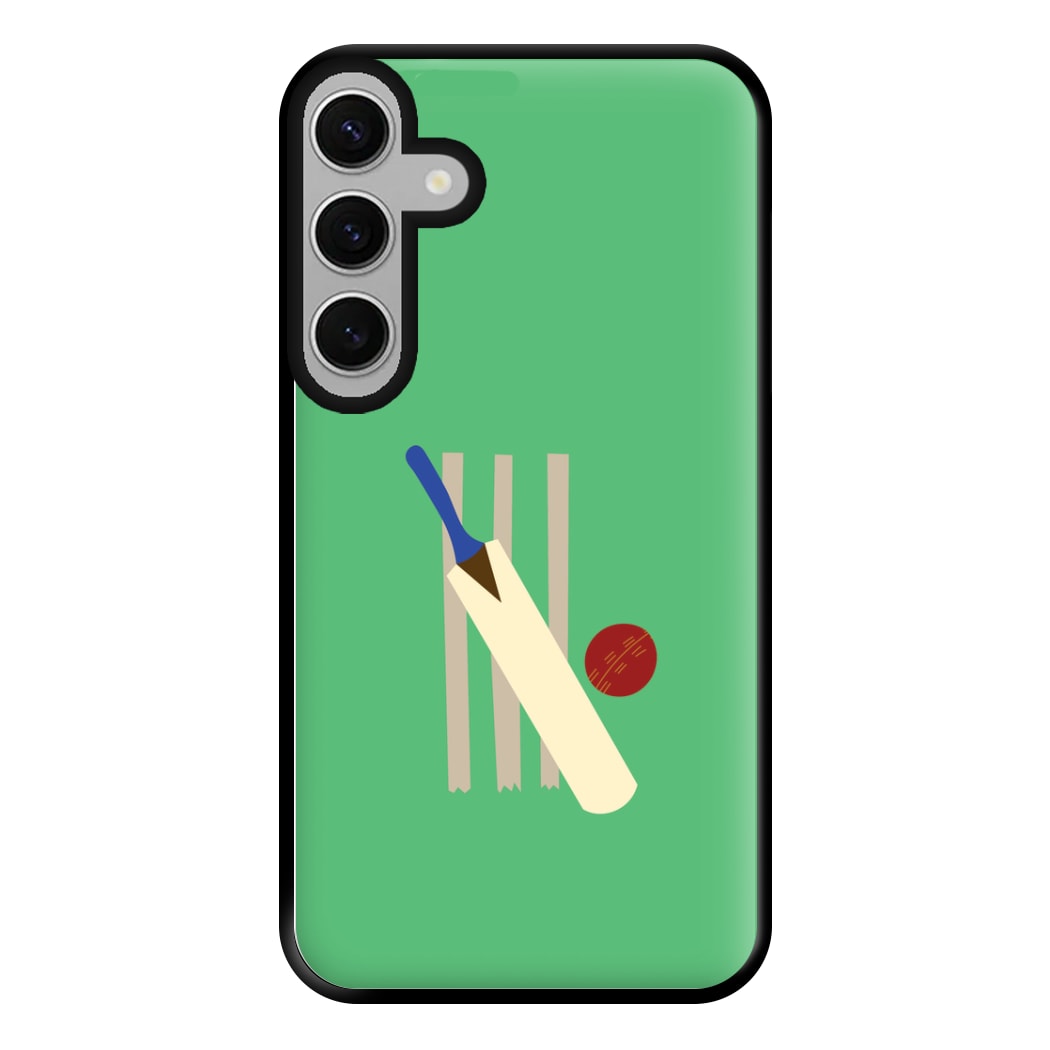 Wickets - Cricket Phone Case for Galaxy S24FE