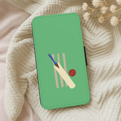 Wickets - Cricket Wallet Phone Case