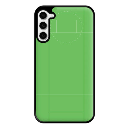 The Pitch - Cricket Phone Case for Galaxy S23 Plus