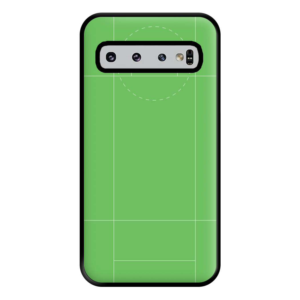 The Pitch - Cricket Phone Case for Galaxy S10 Plus