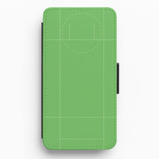 The Pitch - Cricket Flip / Wallet Phone Case 1