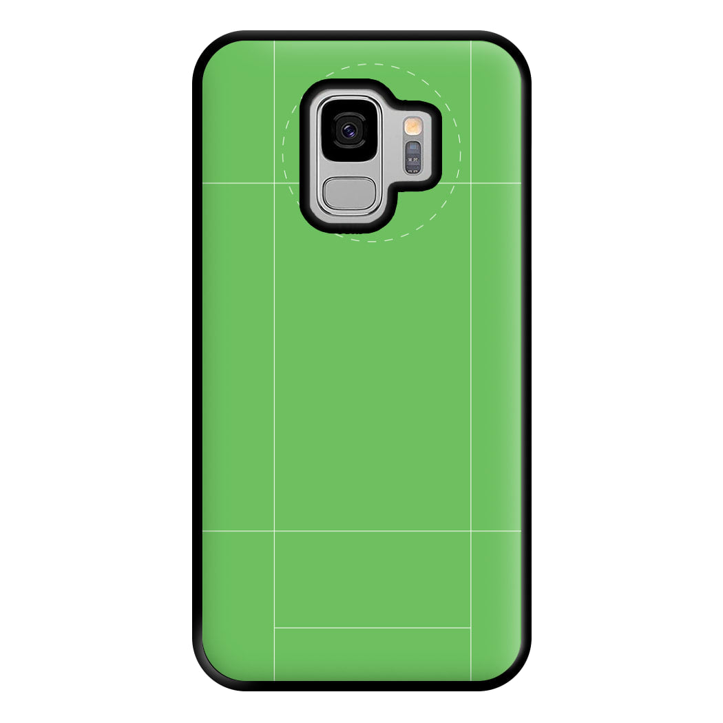 The Pitch - Cricket Phone Case for Galaxy S9 Plus