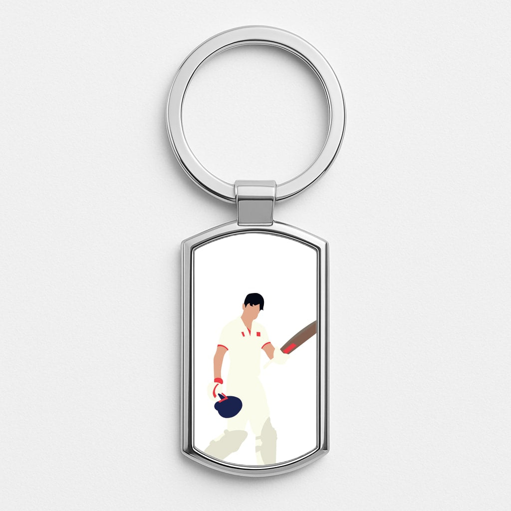 Cook - Cricket Silver Keyring