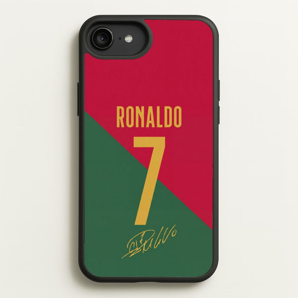 Portugal - Christiano Ronaldo CR7 Phone Case - iPhone 6 Plus / 7 Plus / 8 Plus / Standard