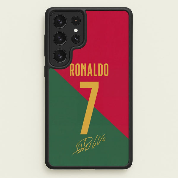 Portugal - Christiano Ronaldo CR7 Phone Case - Galaxy S23 Ultra / Standard