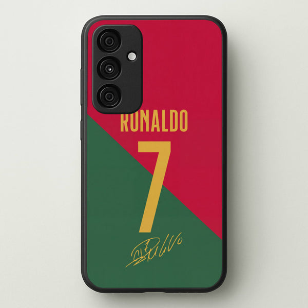Portugal - Christiano Ronaldo CR7 Phone Case - Galaxy A55 / Standard